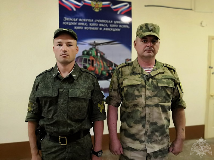 Военнослужащие Росгвардии нашли потерявшуюся пожилую жительницу города Энгельса