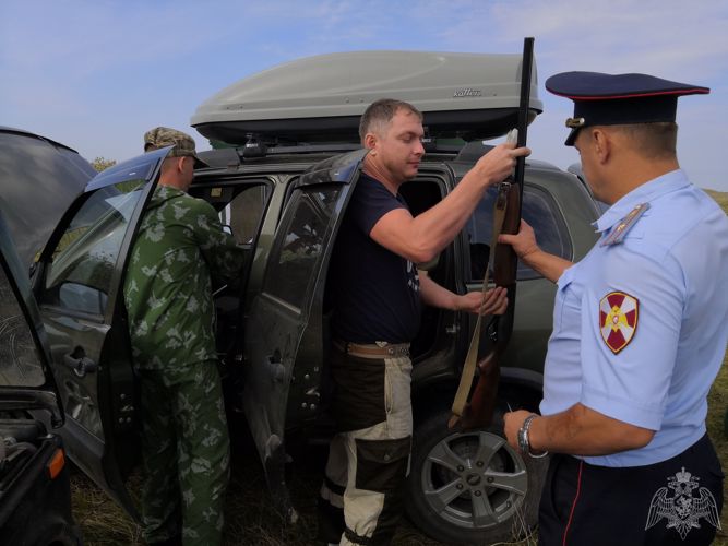 В Саратовской области сотрудники Росгвардии выявили нарушение правил проведения охоты