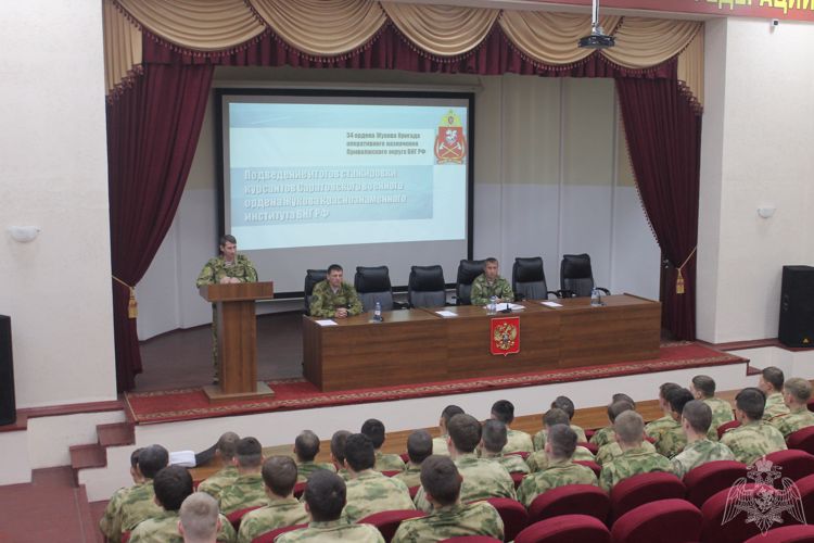 Курсанты Саратовского военного института прошли стажировку в бригаде оперативного назначения приволжского округа Росгвардии