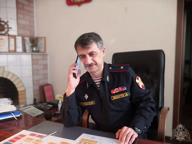 Саратовские росгвардейцы поздравили с днем рождения легендарную фронтовую регулировщицу Марию Филипповну Лиманскую.