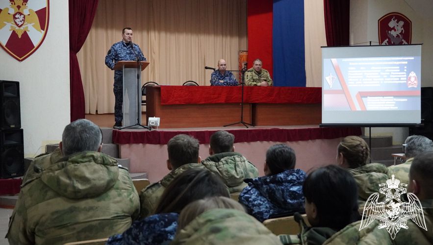 В Управлении Росгвардии по Саратовской области стартовал зимний учебный период