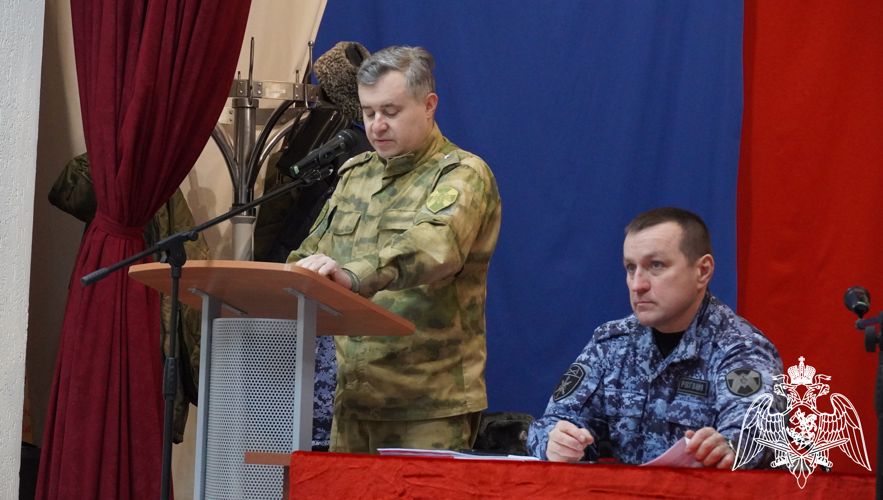 В Управлении Росгвардии по Саратовской области стартовал зимний учебный период