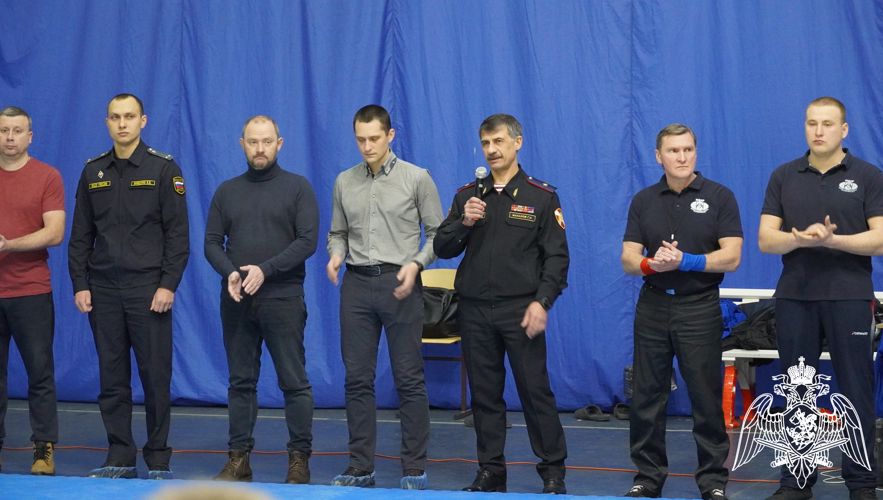 В Саратове начальник территориального управления Росгвардии посетил областной турнир по рукопашному бою