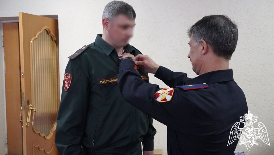 В преддверии Дня защитника Отечества в Управлении Росгвардии по Саратовской области прошло торжественное мероприятие
