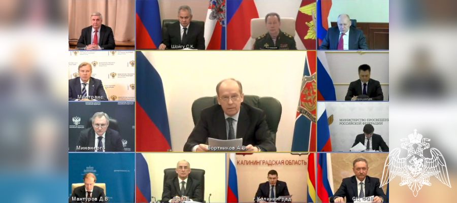 Директор Росгвардии генерал армии Виктор Золотов принял участие в заседании НАК России