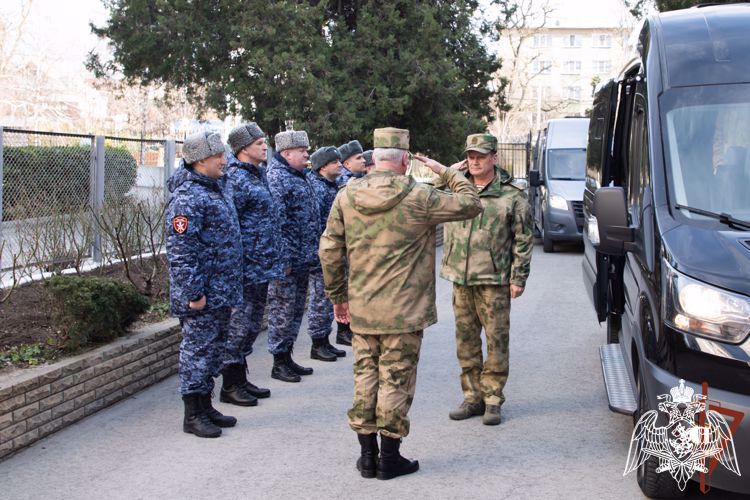 Генерал-полковник Алексей Беззубиков совершил целевой выезд в Южный округ войск национальной гвардии и зону проведения специальной военной операции