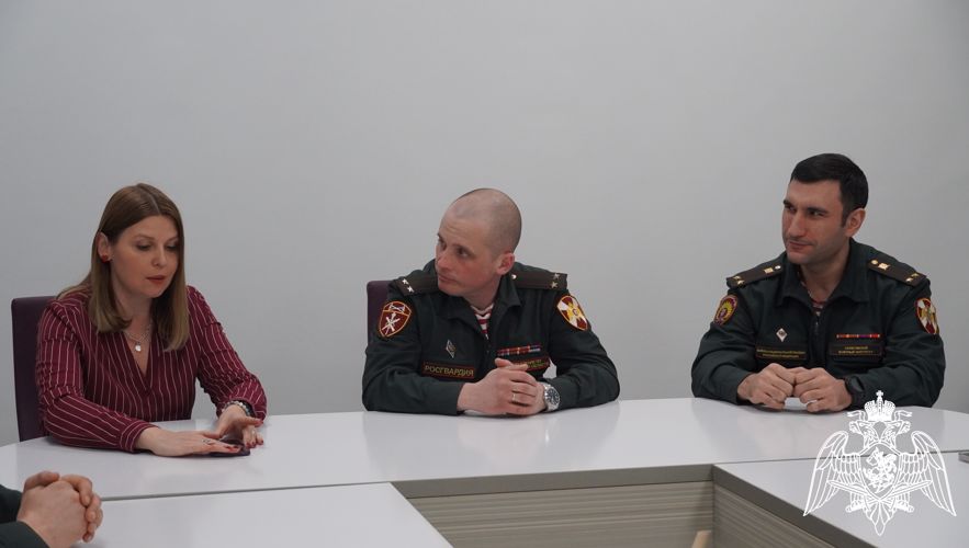 Сотрудники пресс-службы Управления Росгвардии по Саратовской области провели «круглый стол» с руководством «ГТРК Саратов»