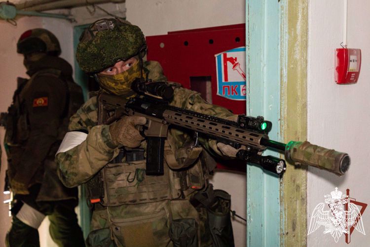 Росгвардейцы разминировали дорогу и ликвидировали схрон с боеприпасами в ДНР (ВИДЕО)