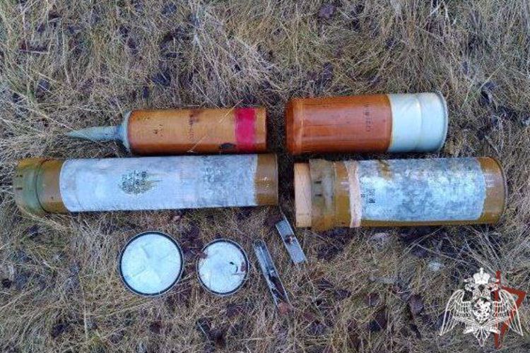 Более 130 танковых снарядов обнаружили росгвардейцы в Херсонской области (видео)