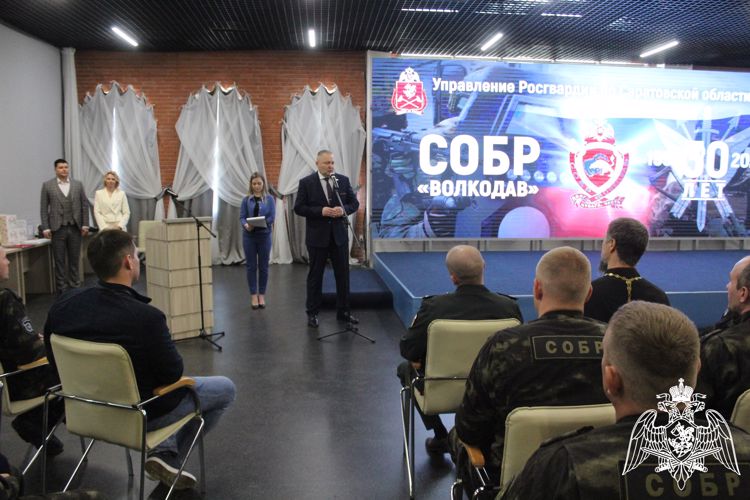 Саратовский СОБР отметил 30-летие со дня образования