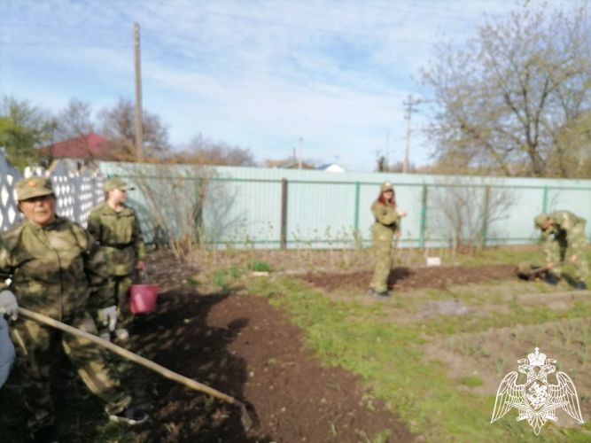 Воспитанники «Гвардейской смены» присоединились к акции «Добрые дела с Росгвардией»
