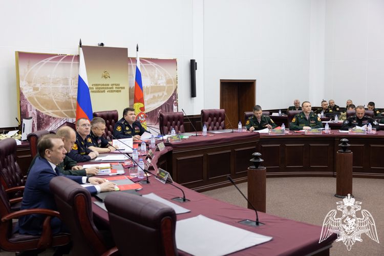 В Росгвардии состоялось заседание Оперативного штаба