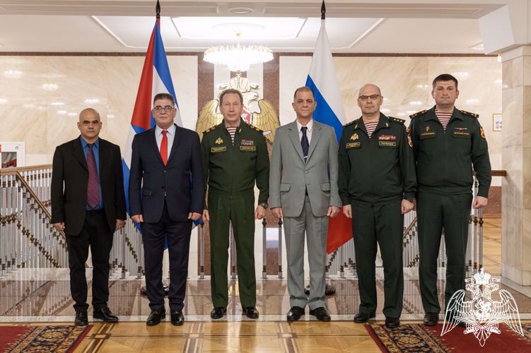Виктор Золотов и Ласаро Альберто Альварес Касас обсудили вопросы сотрудничества Росгвардии и МВД Республики Куба