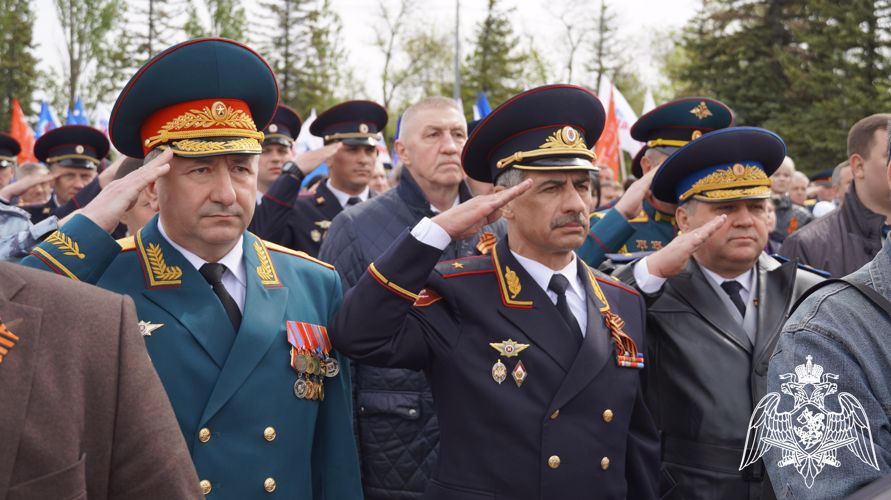 В Саратове руководство территориального Управления приняло участие в церемонии возложении цветов к Вечному огню в Парке Победы