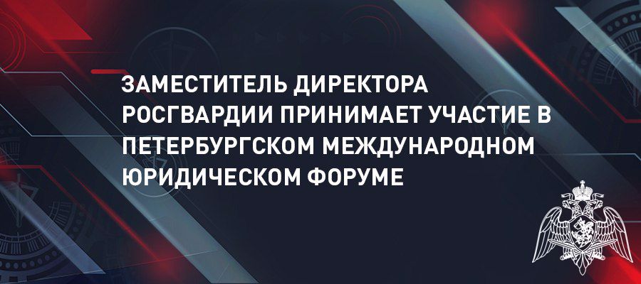 Генерал-полковник Олег Плохой принимает участие в Петербургском международном юридическом форуме