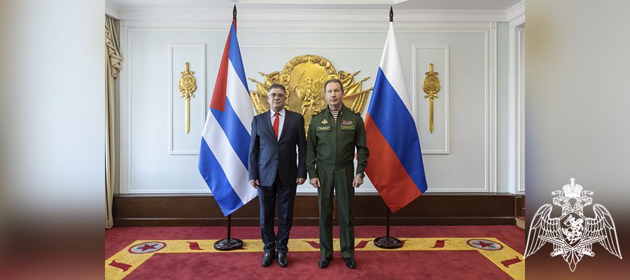 Виктор Золотов и Ласаро Альберто Альварес Касас обсудили вопросы сотрудничества Росгвардии и МВД Республики Куба