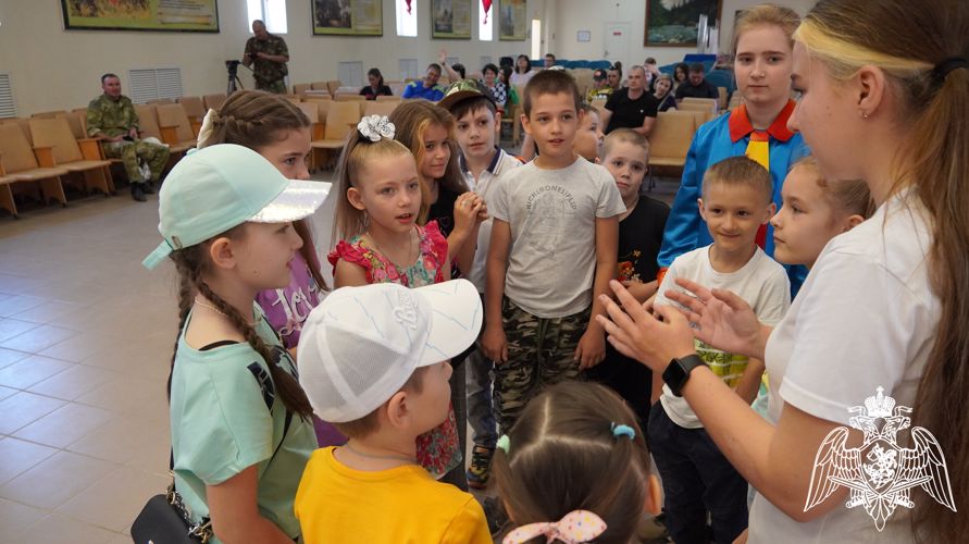 Саратовские Росгвардейцы в день защиты детей провели праздничное мероприятие