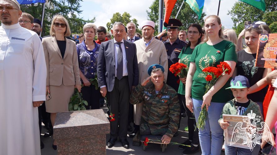 В Саратове сотрудники Росгвардии приняли участие в мероприятии, посвященном Дню ветеранов боевых действий