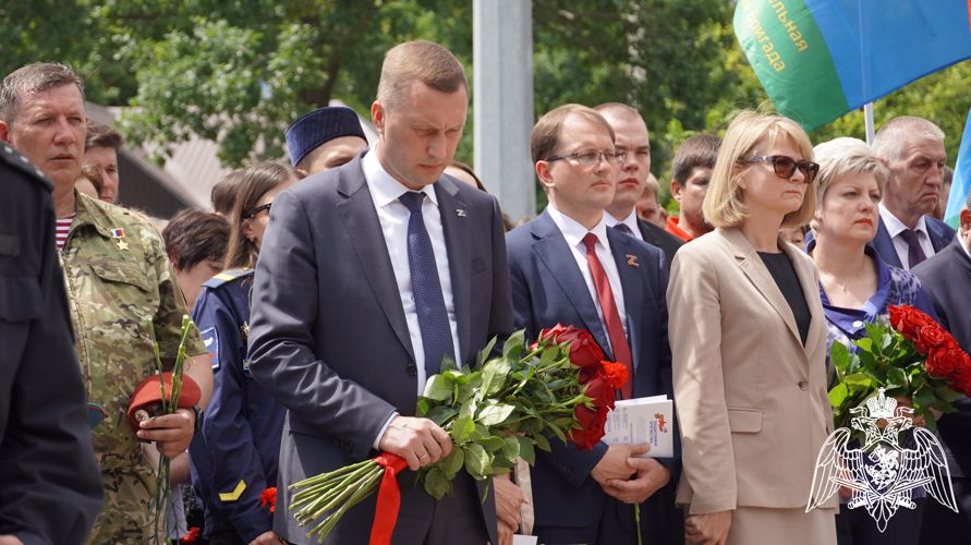 В Саратове сотрудники Росгвардии приняли участие в мероприятии, посвященном Дню ветеранов боевых действий
