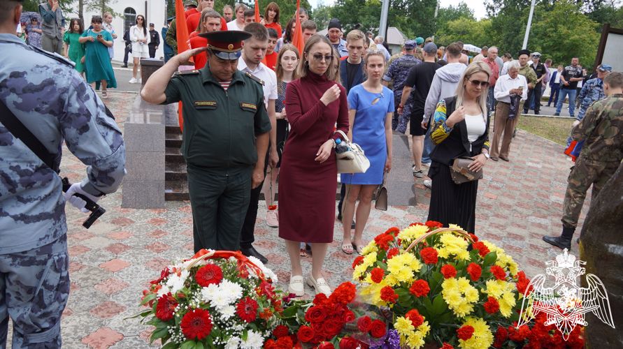 В Саратове сотрудники Росгвардии приняли участие в мероприятии, посвященном Дню ветеранов боевых действий