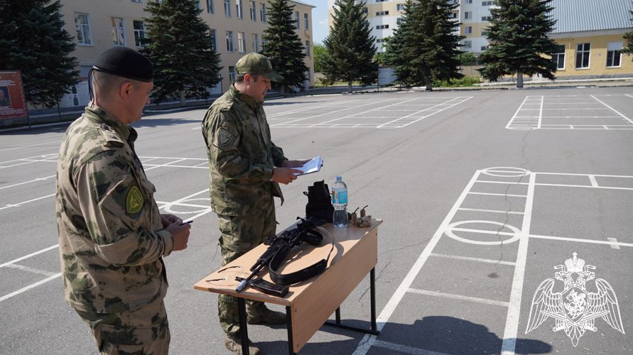 В Управлении Росгвардии по Саратовской области начался летний период обучения