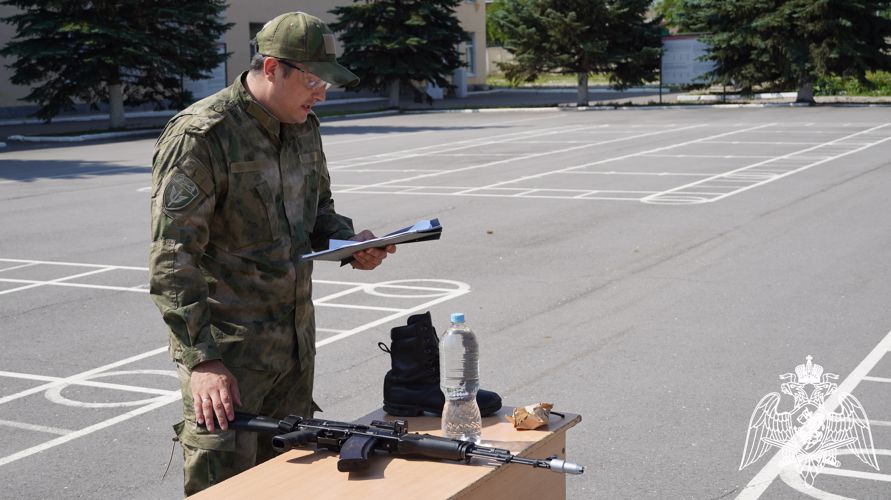 В Управлении Росгвардии по Саратовской области начался летний период обучения