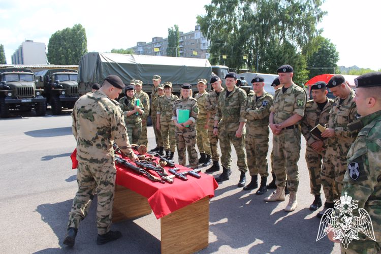 В Управлении Росгвардии по Саратовской области начался летний период обучения