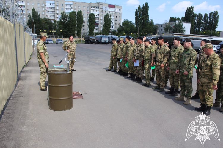 В Управлении Росгвардии по Саратовской области начался летний период обучения
