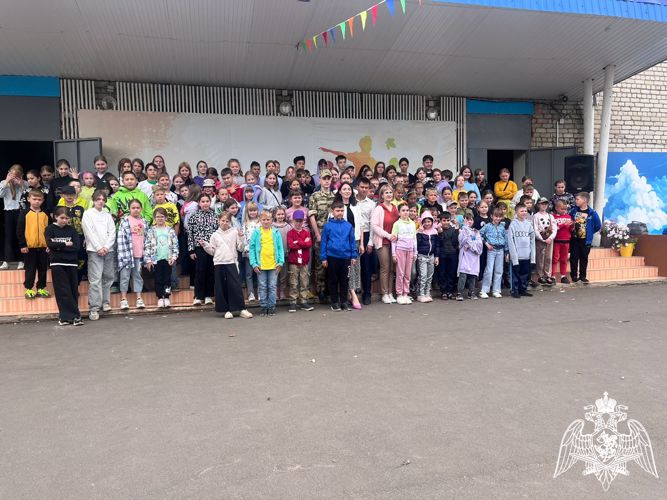 «Каникулы с Росгвардией» в детском оздоровительном лагере Буревестник