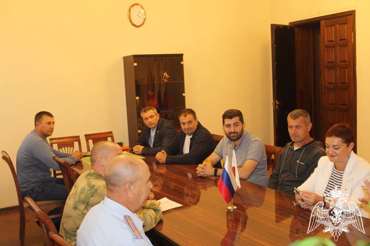 В Саратове руководство территориального Управления Росгвардии встретилось с представителями общественности и журналистами ГТРК Саратов
