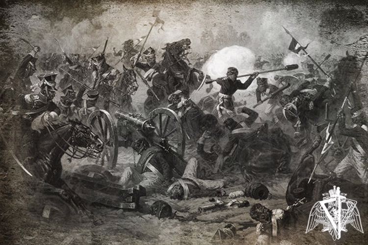 Генералы внутренней стражи формировали ополчение для участия в Бородинской битве