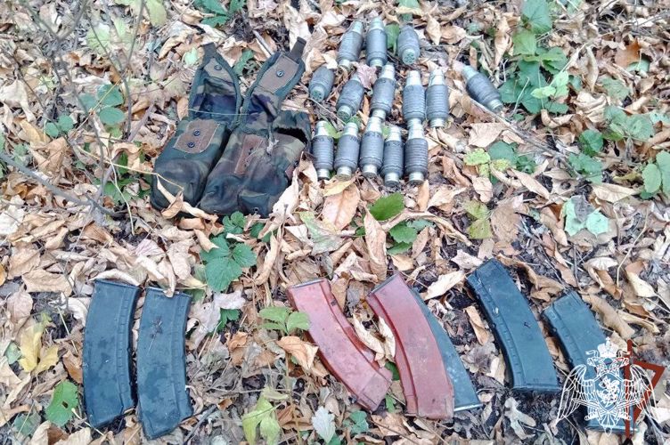 Взрывотехники Росгвардии обследовали обнаруженные в лесополосе в ЛНР боеприпасы