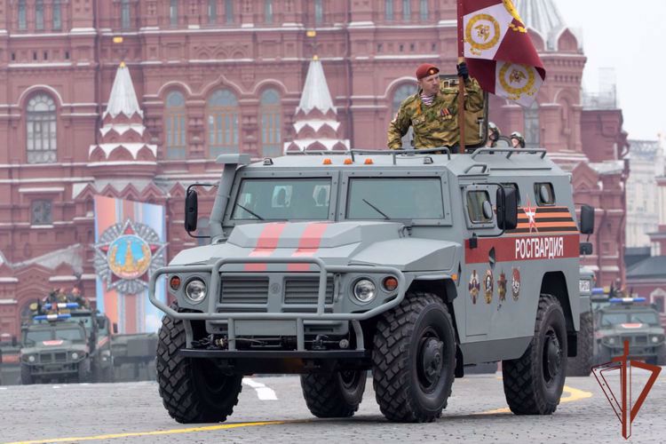 В Росгвардии отмечают День автомобилиста