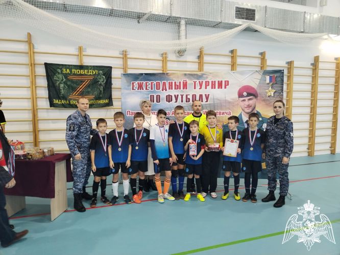 В Саратовской области прошел турнир по мини-футболу, посвященный памяти погибшего воина правопорядка