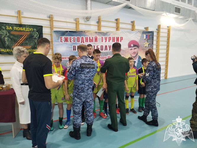 В Саратовской области прошел турнир по мини-футболу, посвященный памяти погибшего воина правопорядка