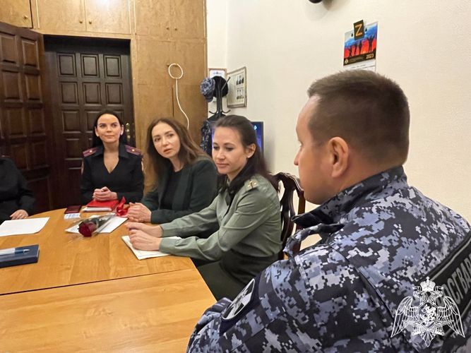 В Управление Росгвардии по Саратовской области впервые сформировано общественное объединение «Женсовет»