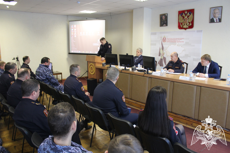 В Управлении Росгвардии по Саратовской области подвели итоги служебно-боевой деятельности за 2023 год