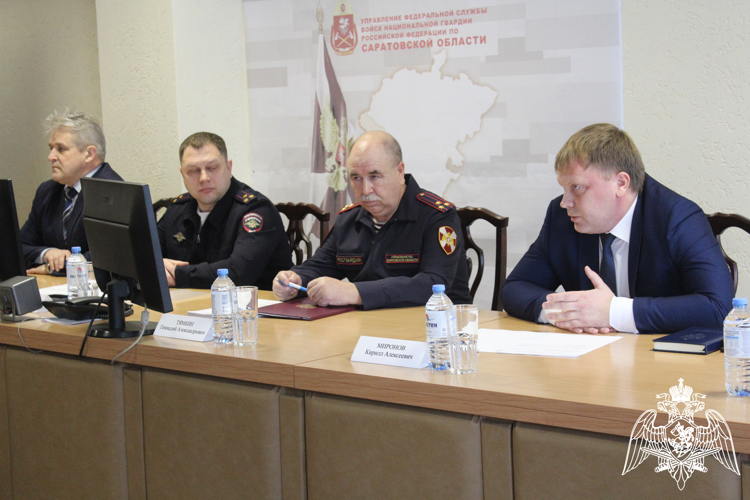 В Управлении Росгвардии по Саратовской области подвели итоги служебно-боевой деятельности за 2023 год