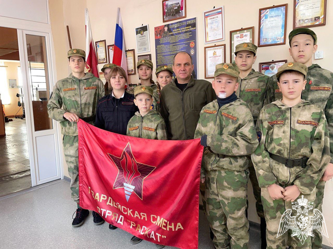 Воспитанница «Гвардейской смены» рассказала об учебе в ведомственном вузе
