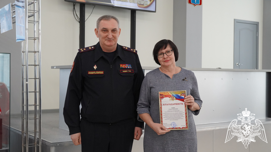 В Саратове прошло торжественное мероприятие, приуроченное к 55-й годовщине ЛРР и ГК Росгвардии