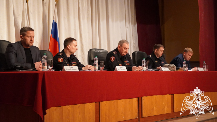 В Управлении Росгвардии по Саратовской области состоялось заседание Координационного совета
