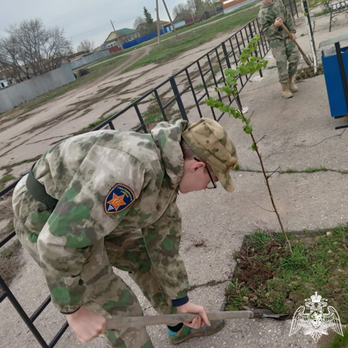 В Саратовской области воспитанники «Гвардейской смены» продолжают принимать участие в акции «Добрые дела с Росгвардией» 