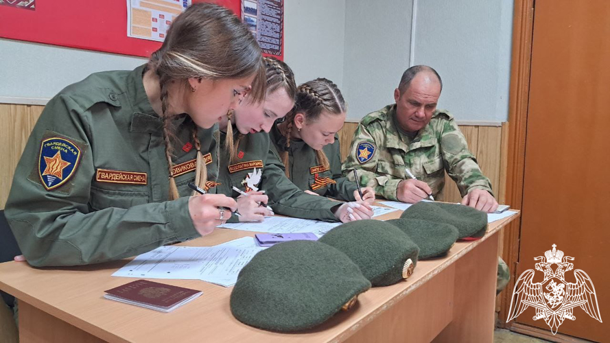 В Саратовской области  воспитанники «Гвардейской смены  приняли участие во Всероссийской акции «Диктант Победы»