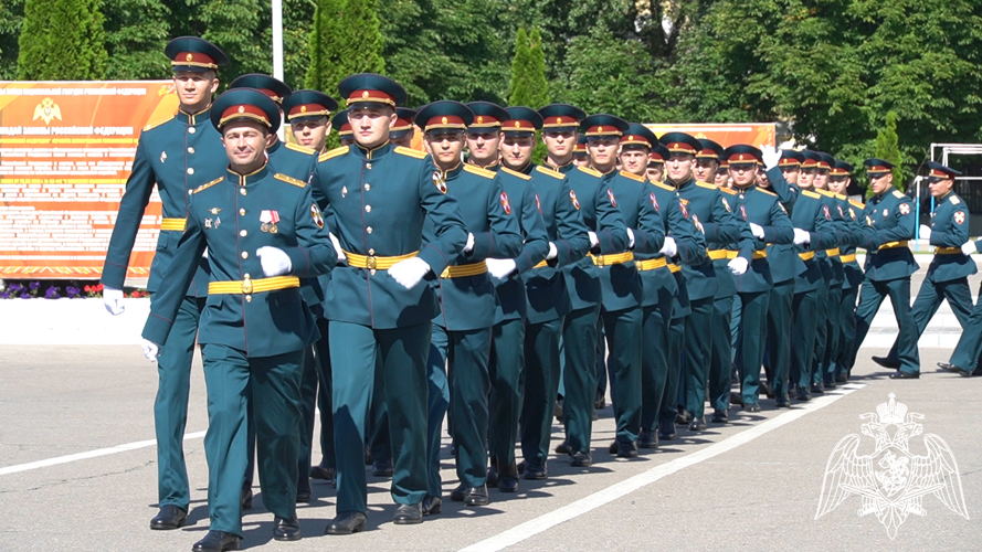 Состоялся выпуск офицеров в Саратовском военном ордена Жукова краснознаменном институте Росгвардии