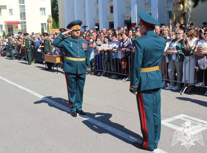 Состоялся выпуск офицеров в Саратовском военном ордена Жукова краснознаменном институте Росгвардии