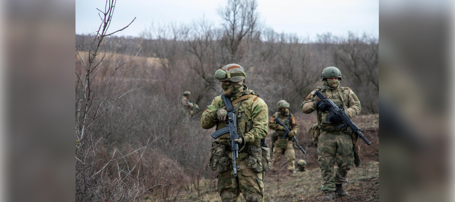     Росгвардейцы уничтожили позиции боевиков ВСУ в Курской области