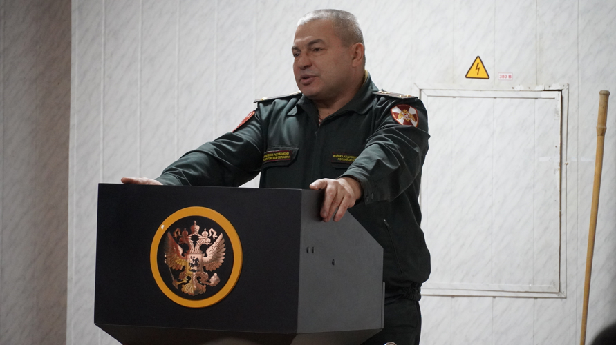Солдаты, прошедшие срочную службу в Росгвардии, вернулись в Саратов