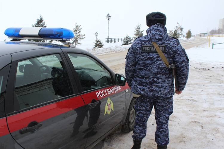 В Саратове сотрудниками Росгвардии задержан подозреваемый в грабеже