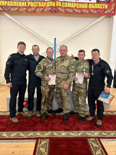 Саратовские росгвардейцы стали бронзовыми призерами чемпионата по зимнему офицерскому троеборью