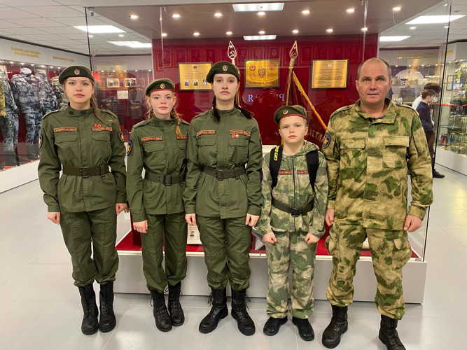 Воспитанники «Гвардейской спены» из Саратовской области приняли участие в военно-патриотическом мероприятии в г. Москве